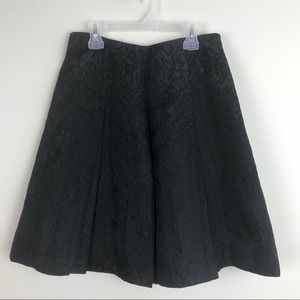 Express NWT Black Brocade Skirt